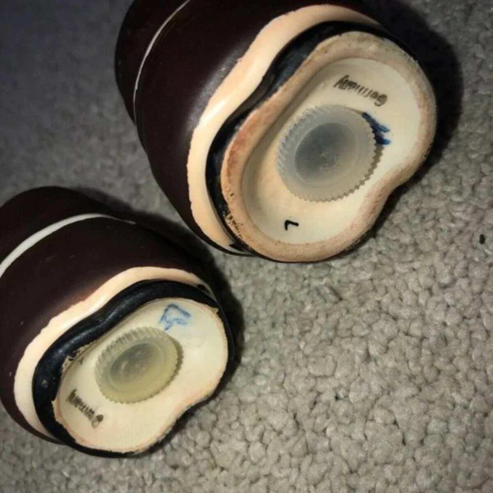 Vintage Goebel‎ Hummel Germany Friar Tuck Monk Salt Pepper Shakers Set ( 2)